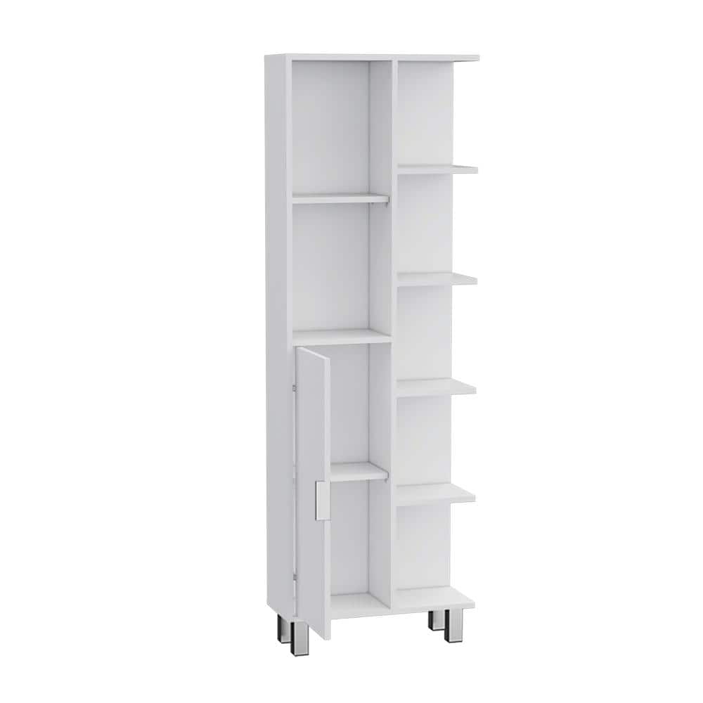 20.90 In. W X 8.30 In. D X 21.00 In. H Bathroom Storage Wall Cabinet In White