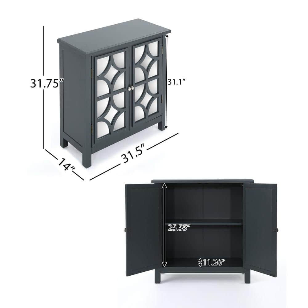 67.2 In. Modern Bathroom Linen Tower: Tempered Glass Doors, Adjustable Shelves In Black
