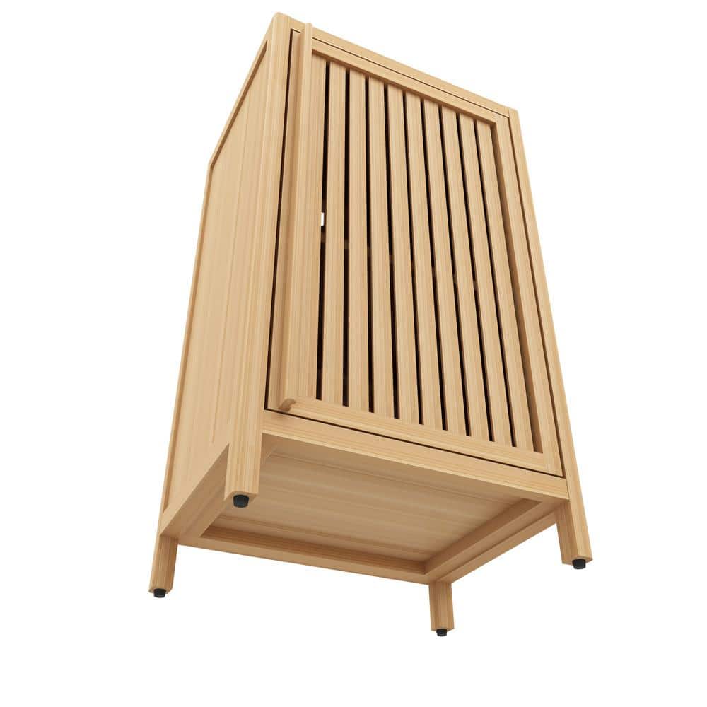 12.99 In. W X 16.54 In. D X 29.53 In. H In Multi-Colored Linen Cabinet