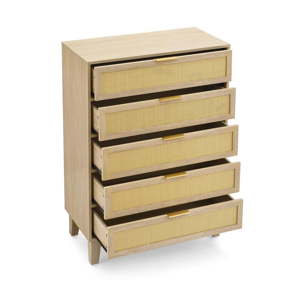 15.75 In. W X 31.50 In. D X 49.20 In. H Multi-Colored Linen Cabinet