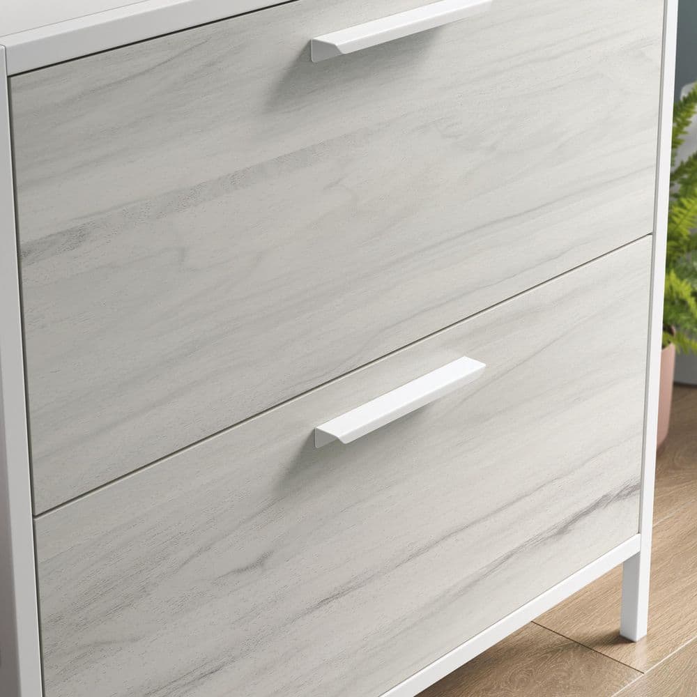 Lateral File, Off White Plus Gray Finish