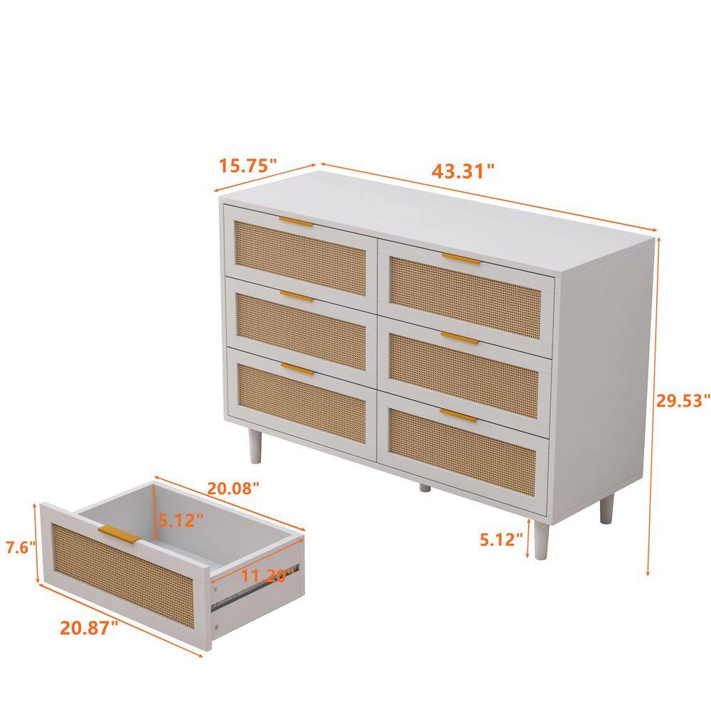 15.75 In. W X 43.31 In. D X 29.53 In. H White Linen Cabinet