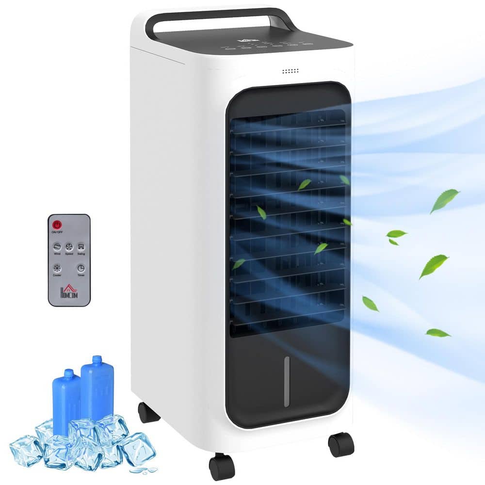 200 CFM 26 In. Evaporative Air Cooler 3-in-1 With Ice Packs, Timer, 90° Oscillation And Remote