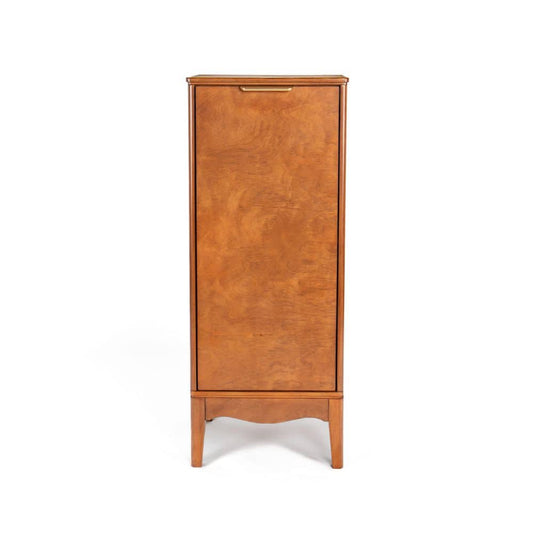  12.63 In. W X 14.50 In. D X 35.75 In. H Brown Linen Cabinet
