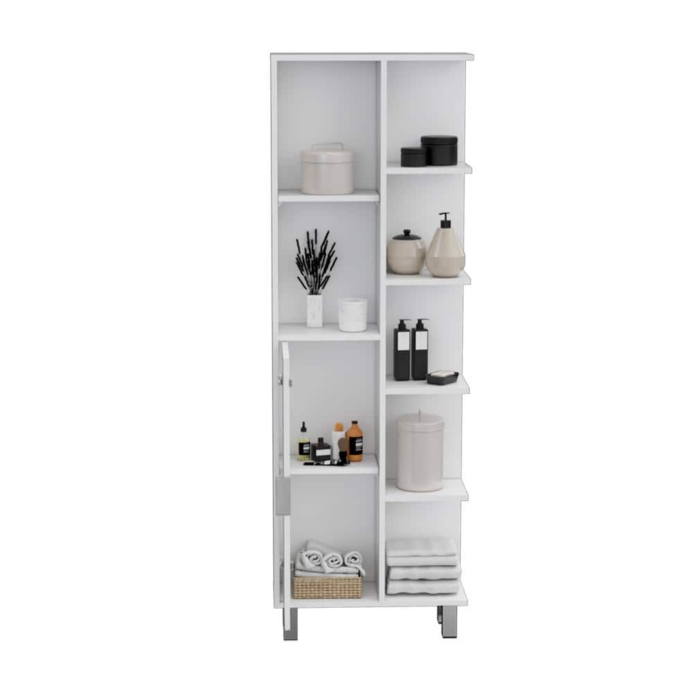  20.90 In. W X 8.30 In. D X 21.00 In. H Bathroom Storage Wall Cabinet In White