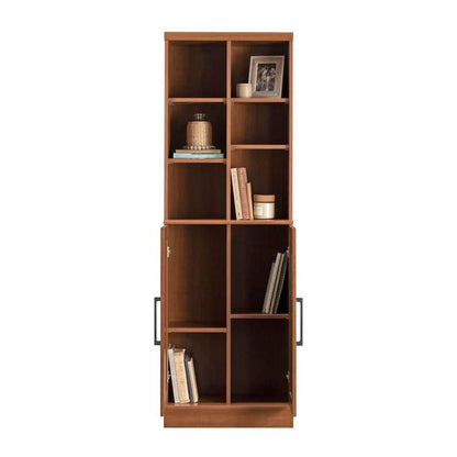  Freestanding Storage Cabinet, In Brown Finish