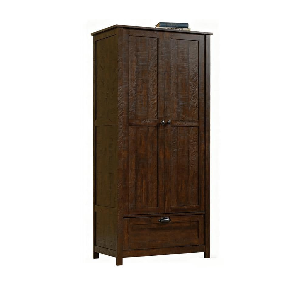  Freestanding Storage Cabinet ,in Brown