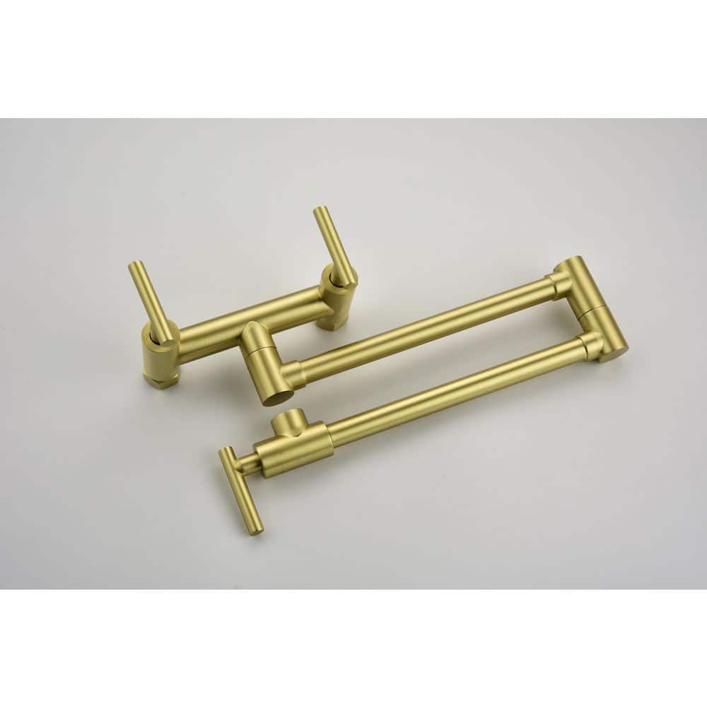  Pot Filler Faucets Both Hot Cold Water Wall Faucet Brass Faucets Kitchen