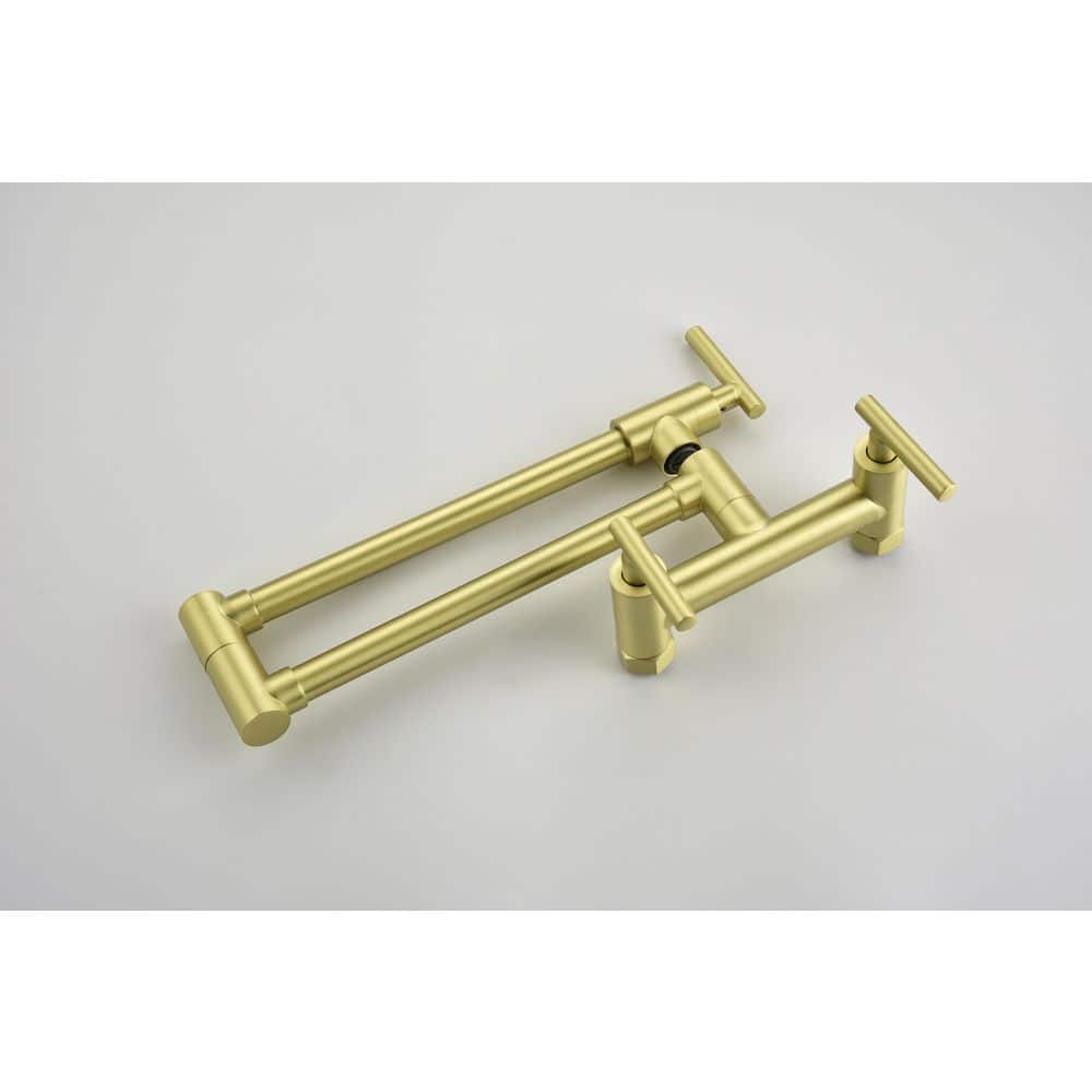  Pot Filler Faucets Both Hot Cold Water Wall Faucet Brass Faucets Kitchen