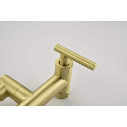  Pot Filler Faucets Both Hot Cold Water Wall Faucet Brass Faucets Kitchen