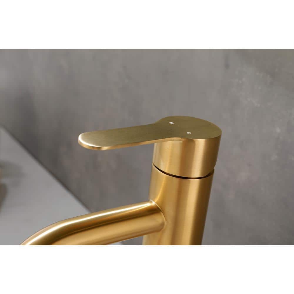  Single Handle Bathroom Vanity Sink Faucet