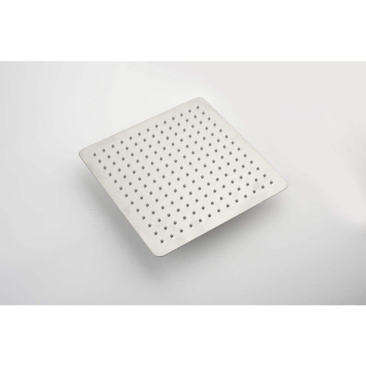  1-Spray Patterns With 2.5 GPM 10 In. Ceiling Mount Rain Fixed Shower Head In Brushed Nickel