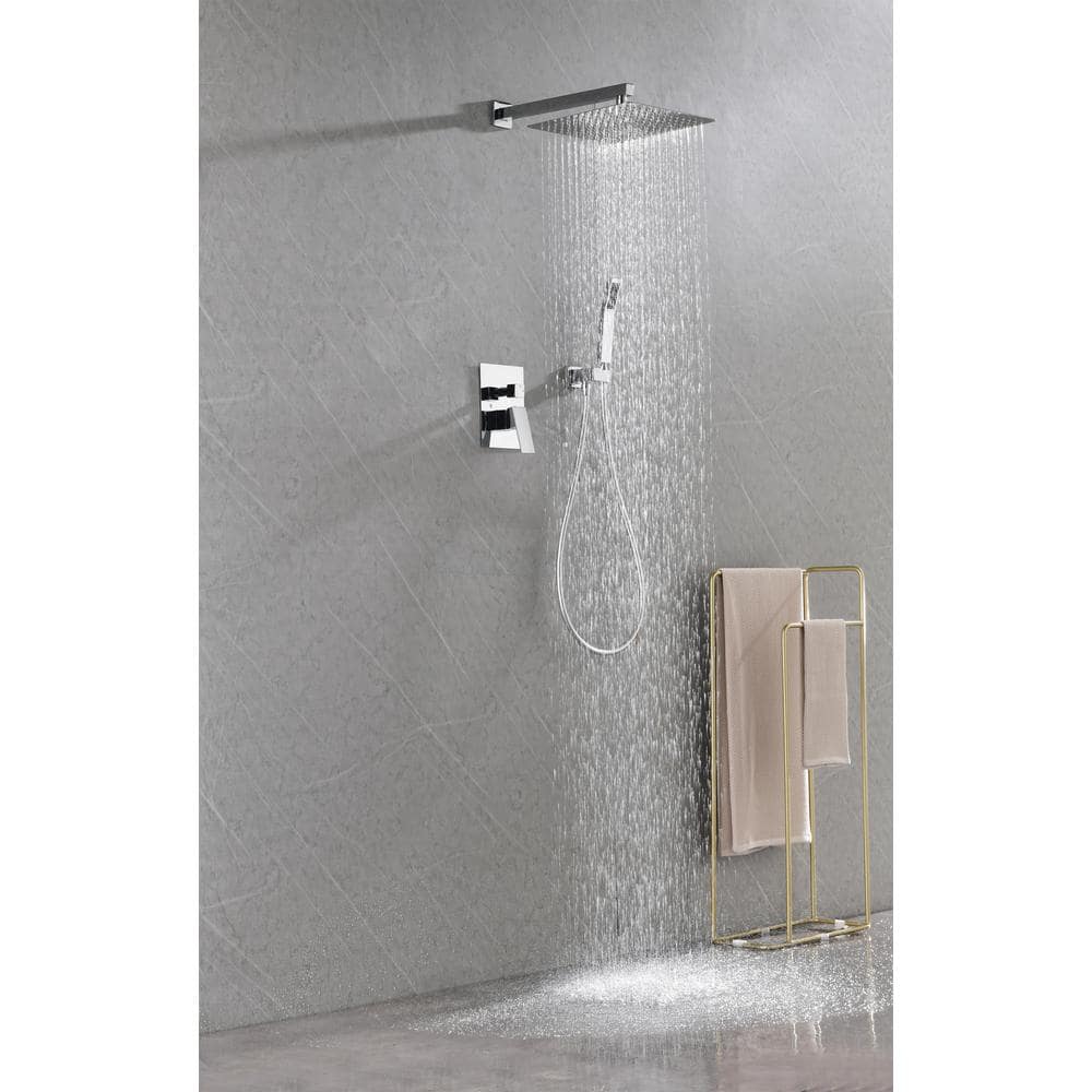  Single-Handle Claw Foot Tub Faucet With Hand Shower In. Chrome