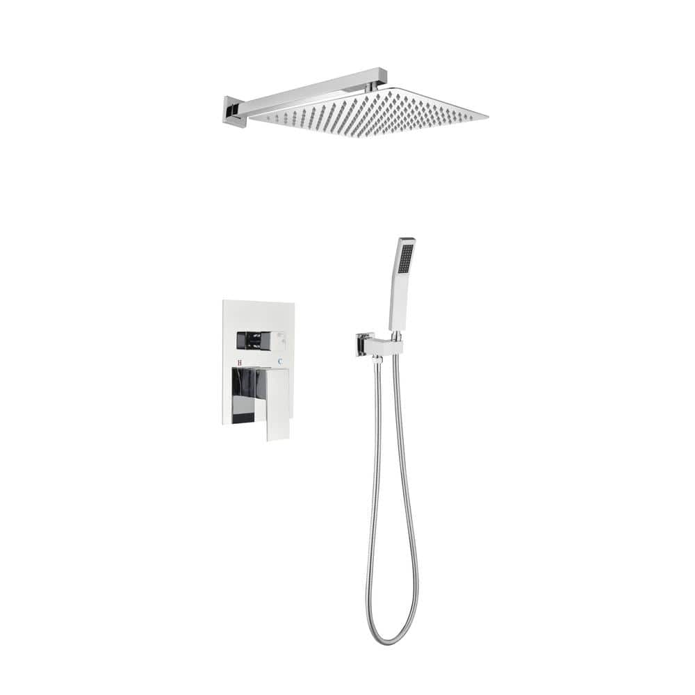  Single-Handle Claw Foot Tub Faucet With Hand Shower In. Chrome