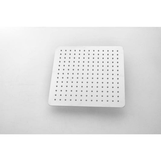  2-Spray Patterns With 0 In. 2.5 GPM In Ceiling Mount Fixed Shower Head In Chrome