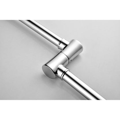  Wall Mount Pot Filler Faucet Folding Kitchen In Brushed Chrome