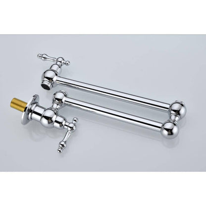  Wall Mount Folding Kitchen Pot Filler Faucet
