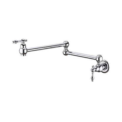  Wall Mount Folding Kitchen Pot Filler Faucet