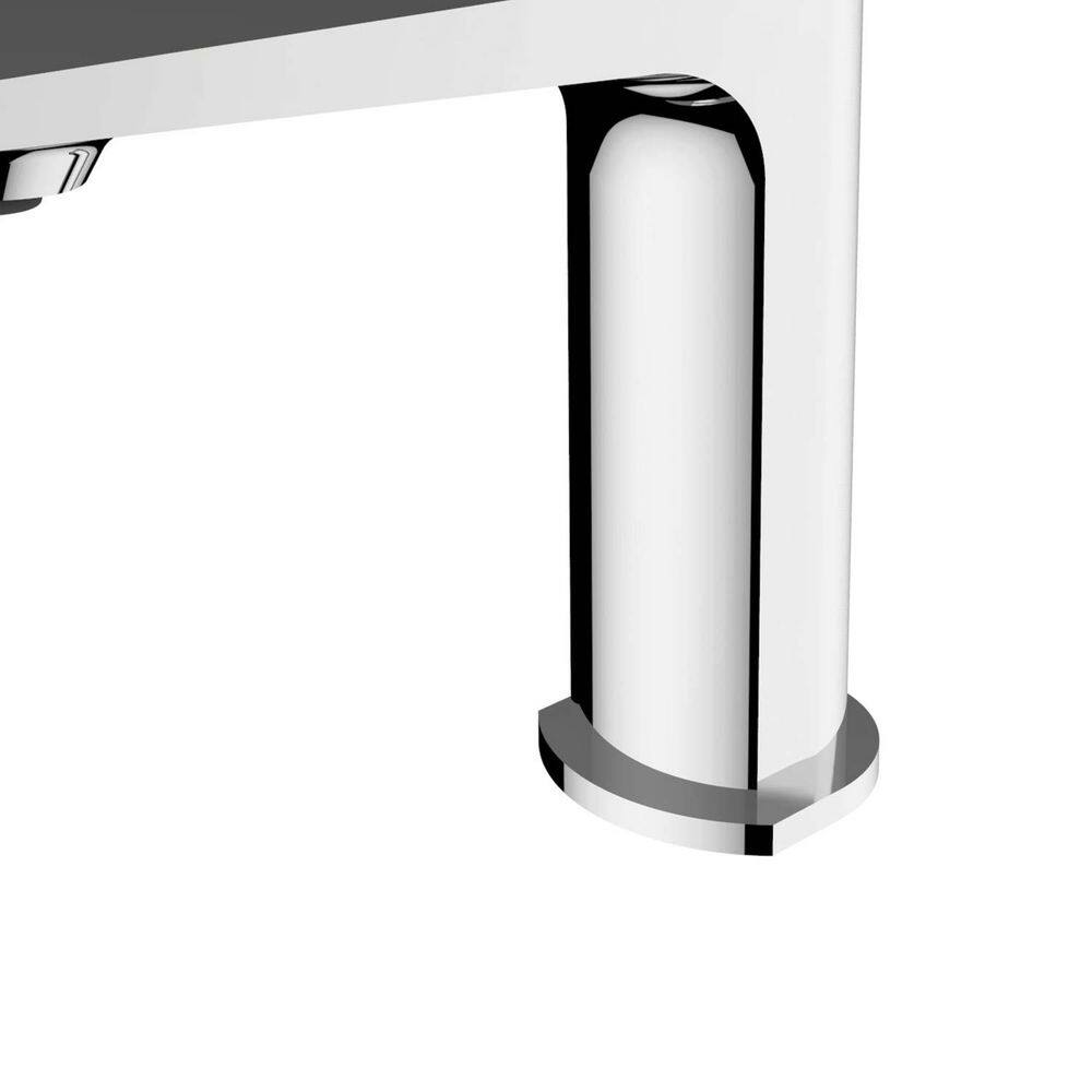  Single Handle Bathroom Faucet Chrome Finish