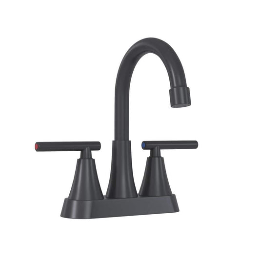  7.86 In. CUPC Certified 2-handle Bathroom Bidet Faucet Sink Faucet (Matte Black)