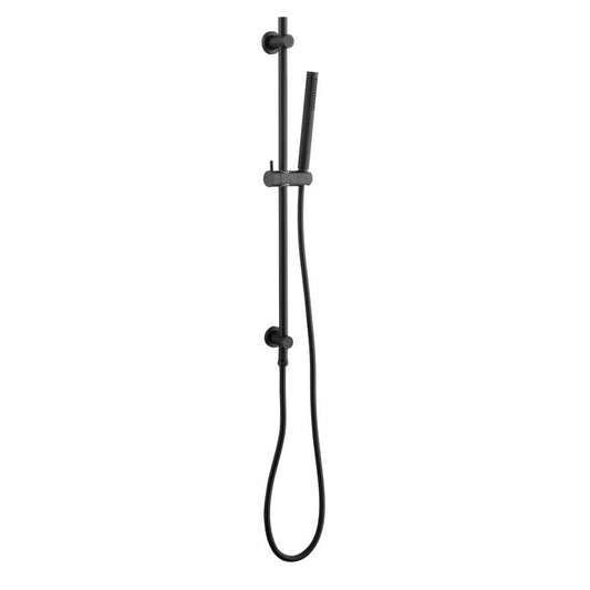  1-Spray Wall Mount Handheld Shower Head 1.8 GPM In Matte Black