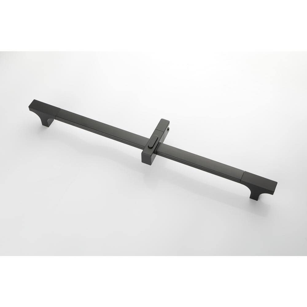  3-Spray Wall Mount Handheld Shower Head 1.8 GPM In Matte Black