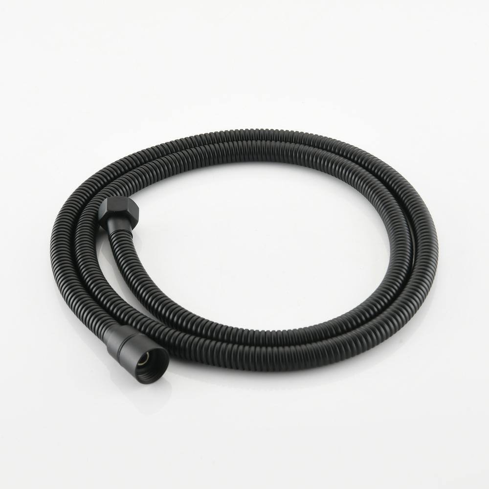  Single-Handle Claw Foot Tub Faucet With Hand Shower InMatte Black