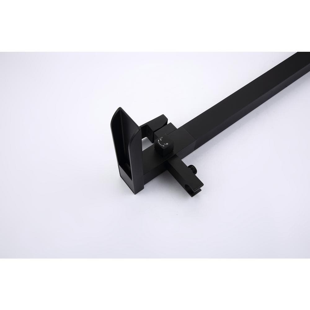  Single-Handle Claw Foot Freestanding Tub Faucet In Matte Black