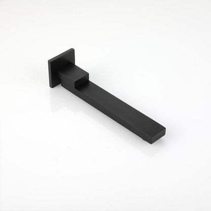  Dual 2-Spray Patterns Ceiling Mount Fixed And Handheld Shower Head 2 GPM In Matte Black