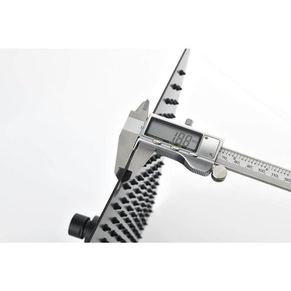  2-Spray Patterns Ceiling Mount Square Rainfall Dual Handheld Shower Head 2.5 GPM In Matte Black