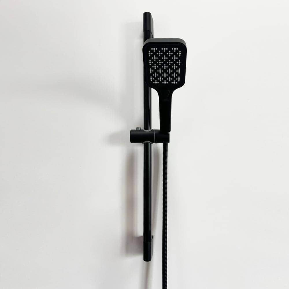  Wall-Mount Handshower Holder In Vibrant Matte Black