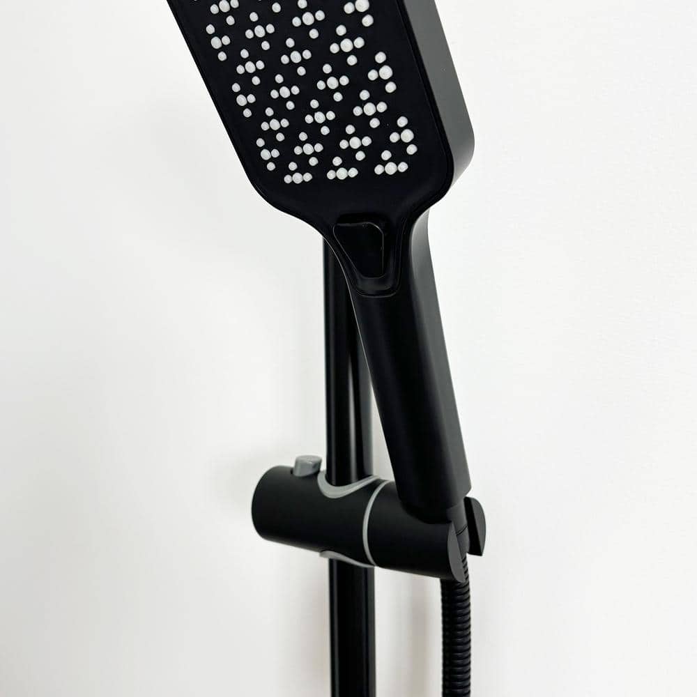  Wall-Mount Handshower Holder In Vibrant Matte Black