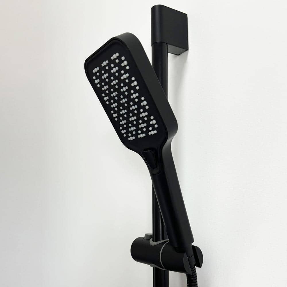  Wall-Mount Handshower Holder In Vibrant Matte Black