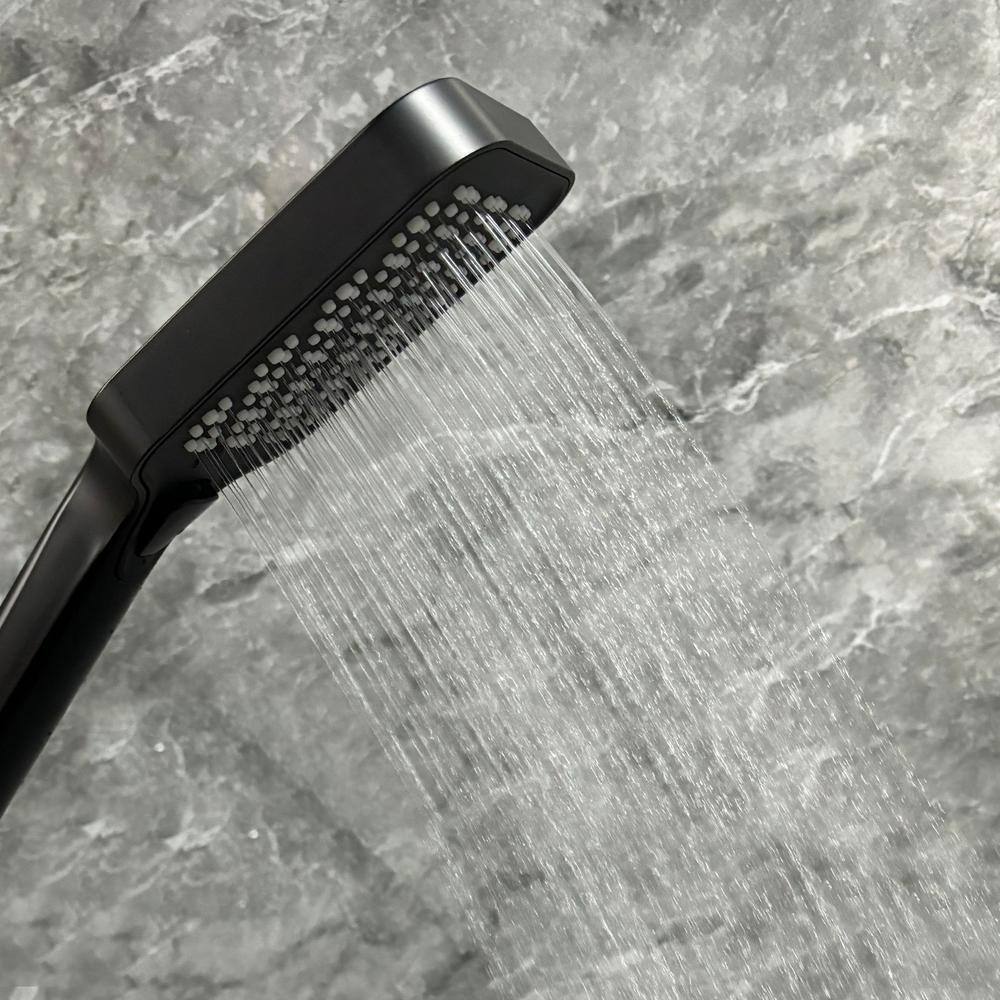  Wall-Mount Handshower Holder In Matte Black