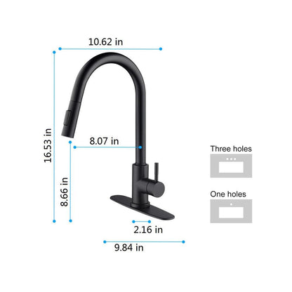  Touch Kitchen Faucet With Pull Down Sprayer