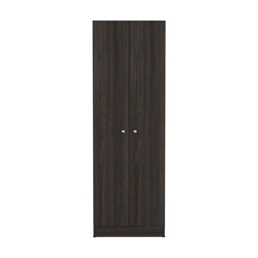  23.60 In. W X 11.80 In. D X 71.10 In. H Black Particle Board Freestanding Linen Cabinet W/5-Shelves In Black
