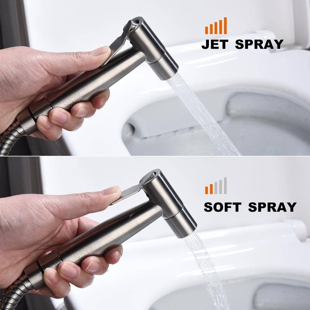  Single Bidet Faucet With Handle In Silver
