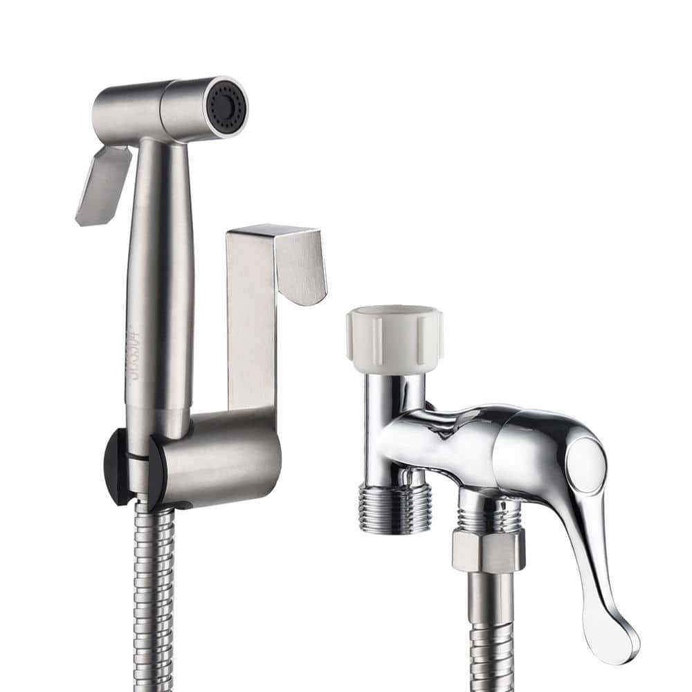  Single Bidet Faucet With Handle In Silver