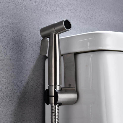  Single Bidet Faucet With Handle In Silver