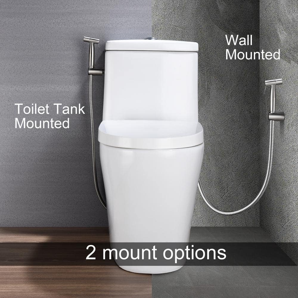  Single Bidet Faucet With Handle In Silver