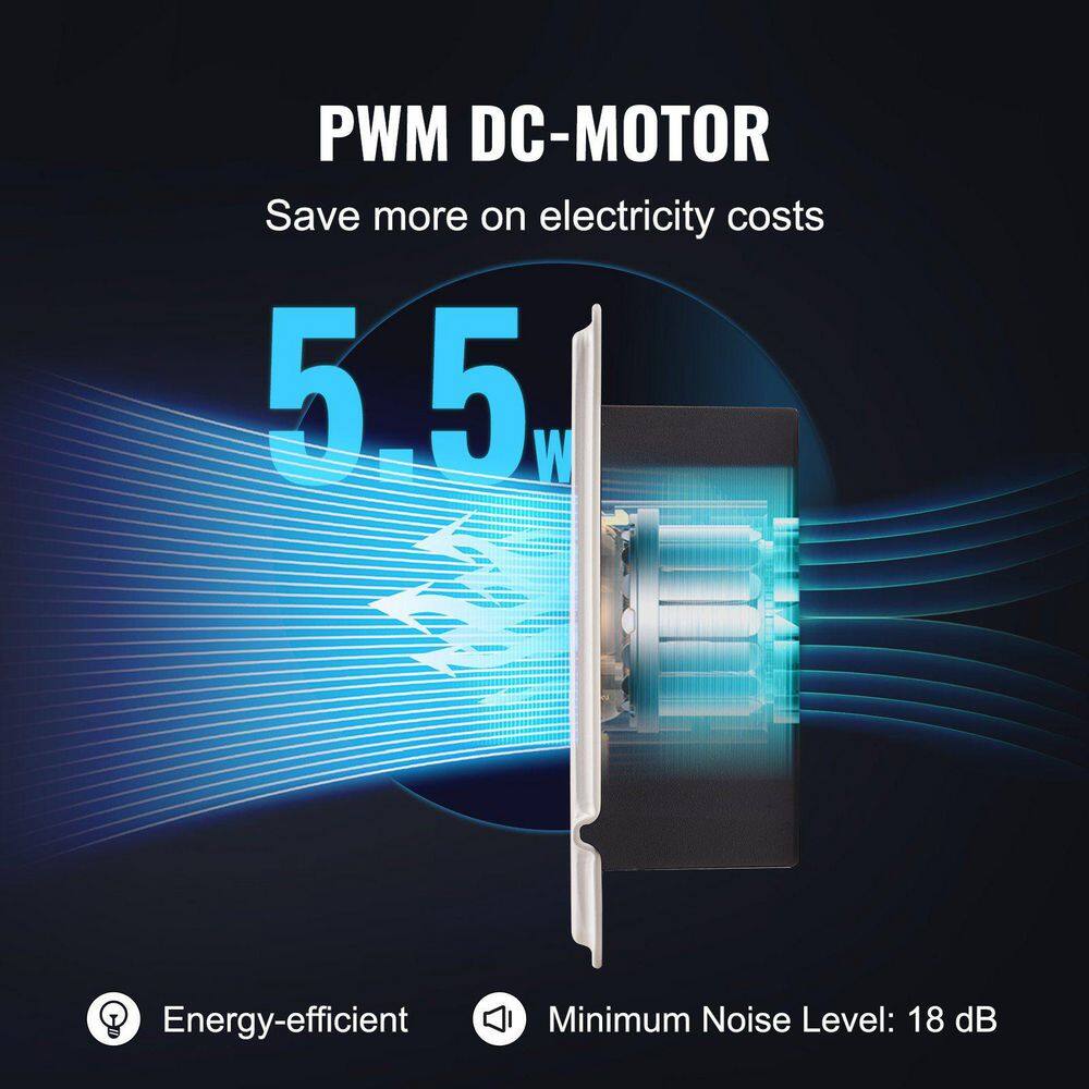  4 Ft.x12ft. Register Booster Fan: Quiet, Remote/Thermostat-Controlled, Adjustable Speed In White