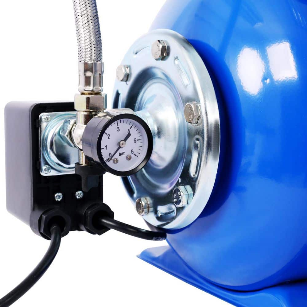  1.6 HP Shallow Well Pump With Pressure Tank-Garden/Irrigation Pump, Automatic Water Booster For Home/Lawn/Farm