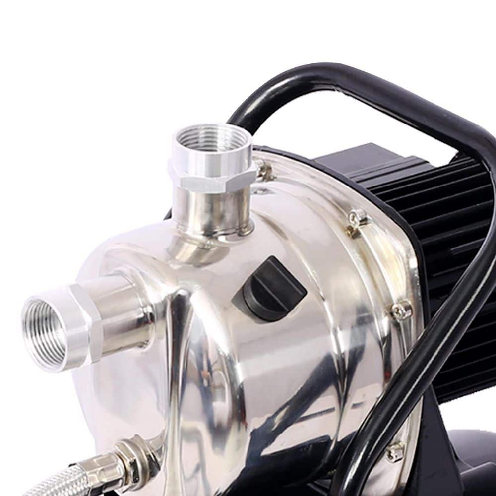  1.6 HP Stainless Steel Shallow Well Pump With Pressure Tank-Garden/Irrigation And Automatic Water Booster