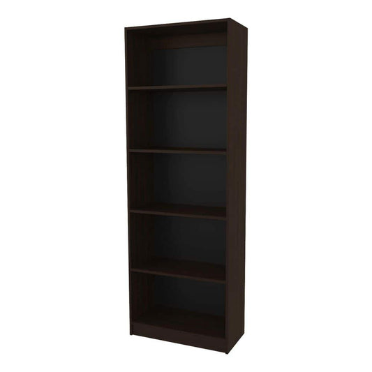  11.80 In. W X 24.70 In. D X 71 In. H Brown Wood Freestanding Linen Cabinet W/5-Shelves In Walnut