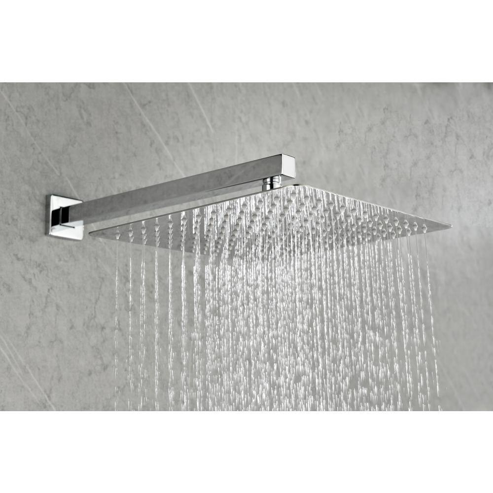  2-Handle Claw Foot Tub Faucet With Hand Shower In. White