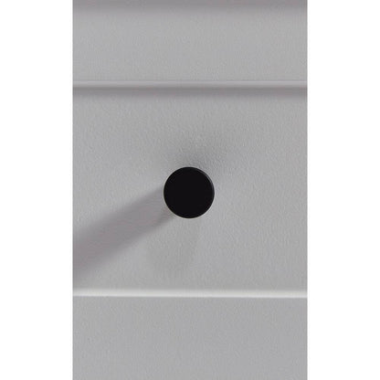  15 In. W X 108.70 In. D X 68 In. H White MDF And Particle Board Freestanding Linen Cabinet With Drawers In White
