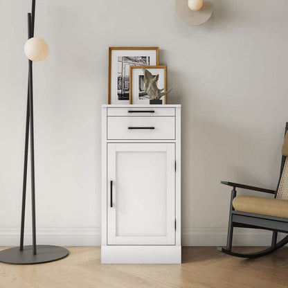  White Color Modular Wine Bar Cabinet Buffet Cabinet
