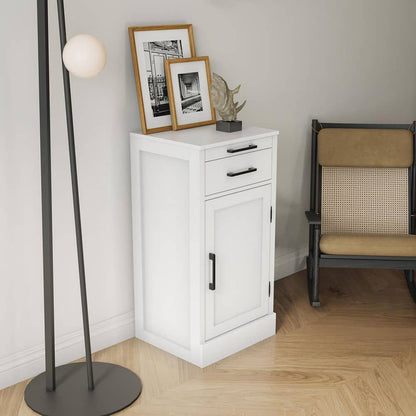  White Color Modular Wine Bar Cabinet Buffet Cabinet