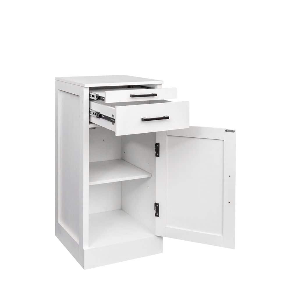  White Color Modular Wine Bar Cabinet Buffet Cabinet
