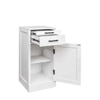  White Color Modular Wine Bar Cabinet Buffet Cabinet